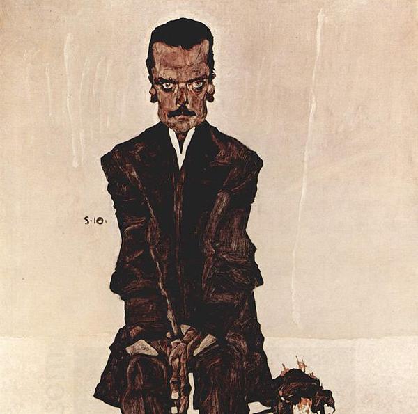 Egon Schiele Portrait of Eduard Kosmack oil painting picture